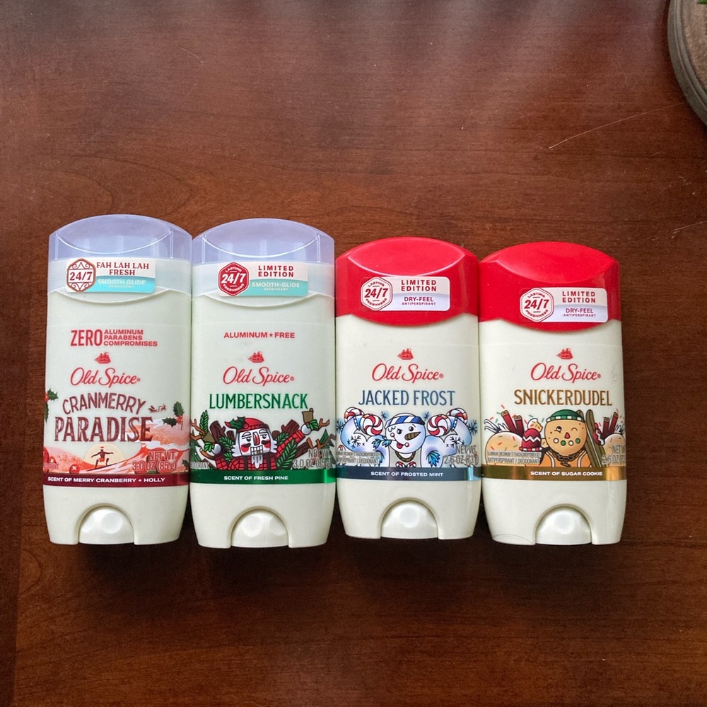 Old Spice Deodorant Limited Edition Winter Collection 4 Pack